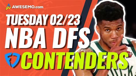 NBA DFS Picks Today 11/2/23 .